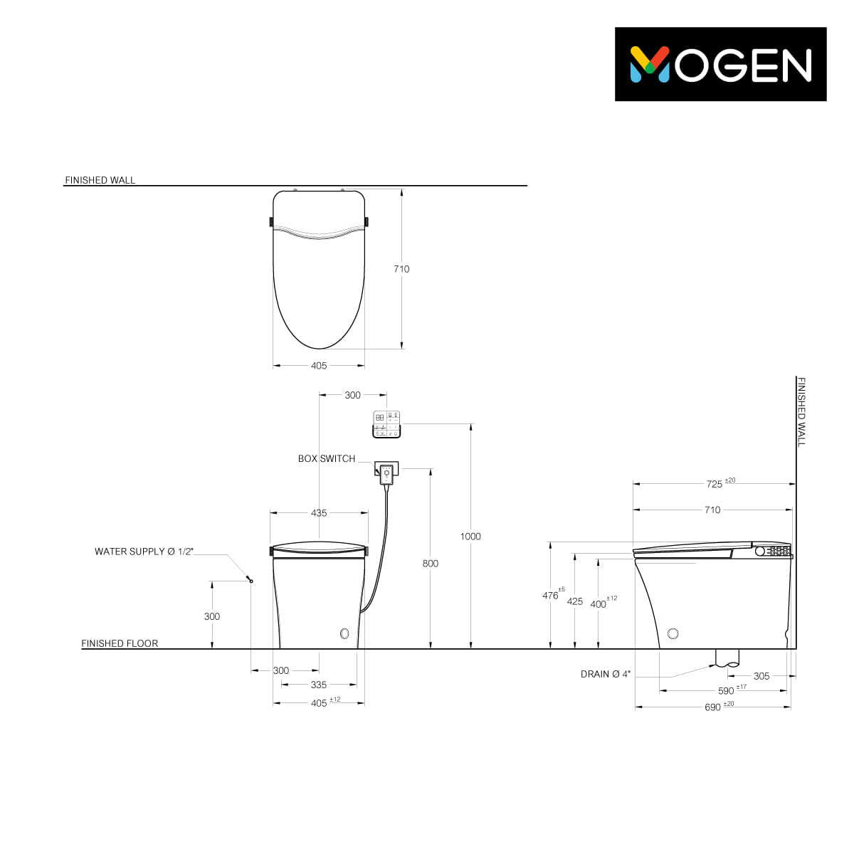 สุขภัณฑ์อัตโนมัติ MOGEN รุ่น MO85(ECO-IE) WELL_5